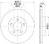 HELLA PAGID 8DD 355 122-191 Brake Disc